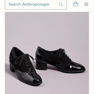 Anthropologie Beatrix Oxford heels